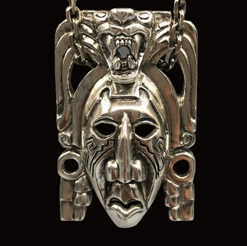 MAYAN MASK PENDANT