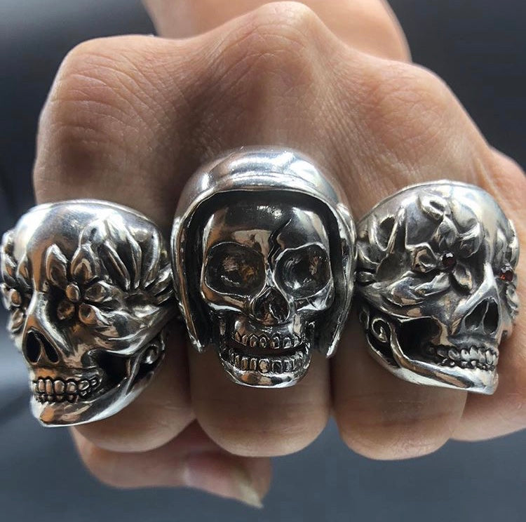 HAND MADE BIKER RING COLLECTION