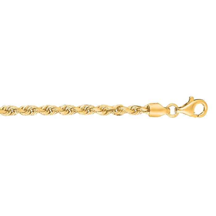 14K Gold 1.8mm Royal Rope Chain