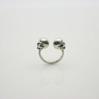 GEMINI SKULL RING image 0