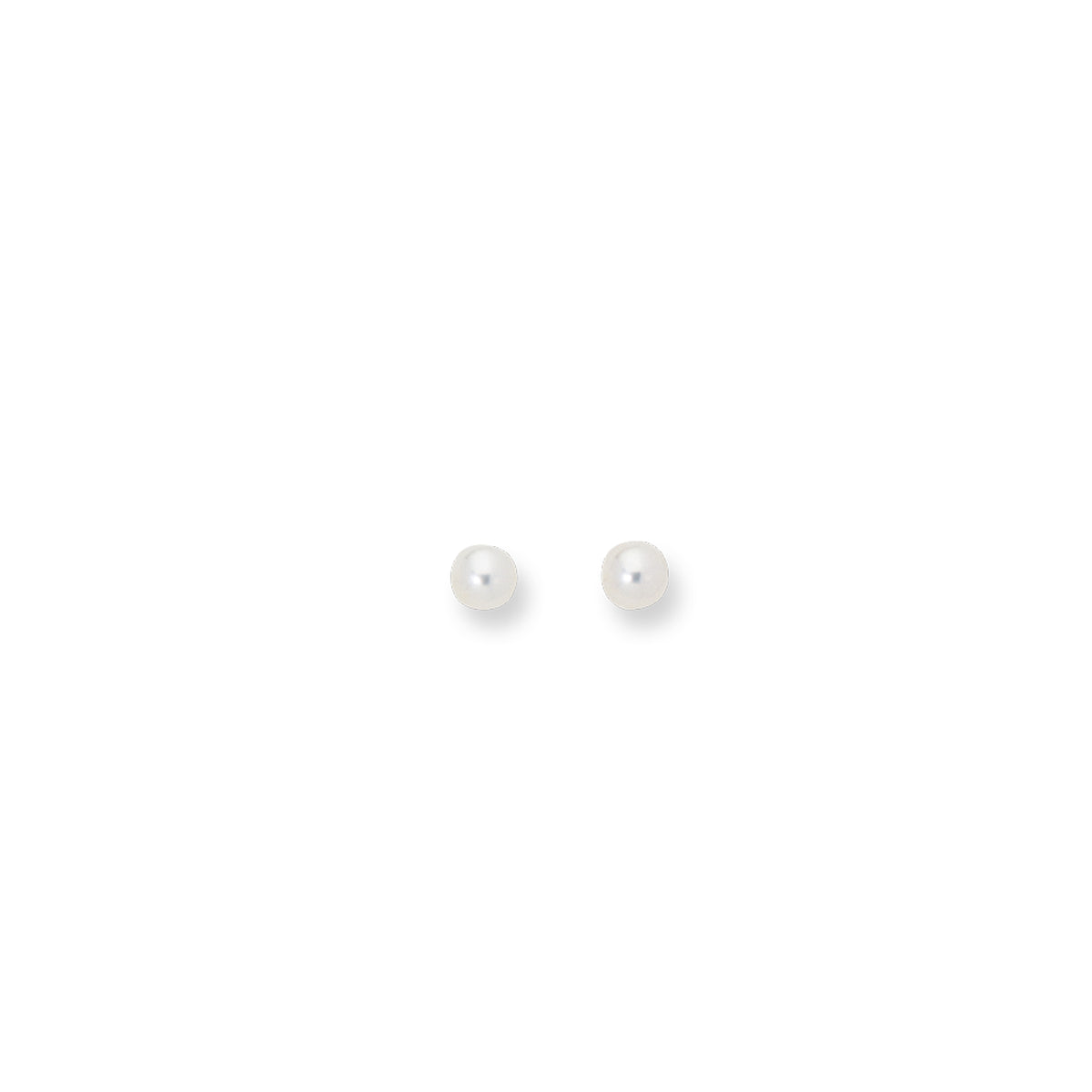 14k Gold Pearl Stud Earring