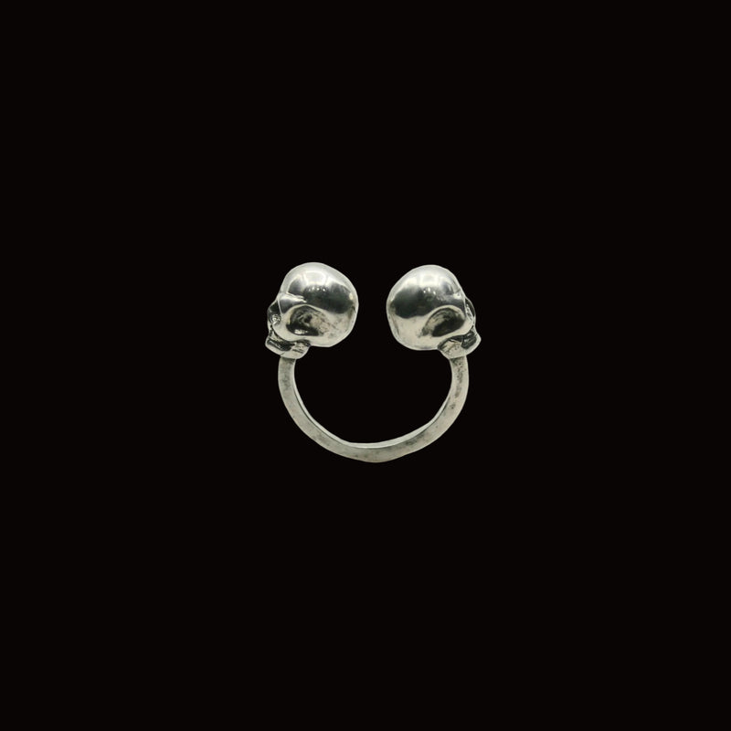 GEMINI SKULL RING image 3