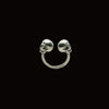 GEMINI SKULL RING image 3