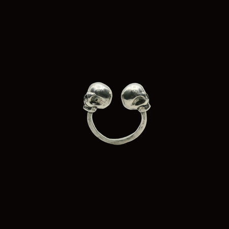 GEMINI SKULL RING image 3