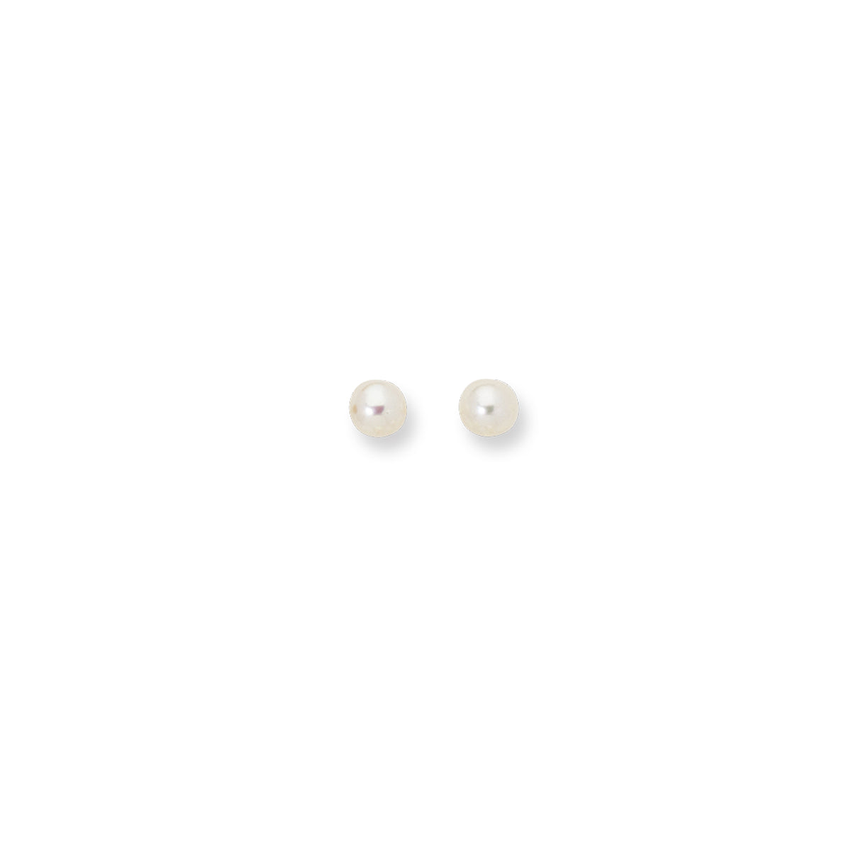 14k Gold Pearl Stud Earring