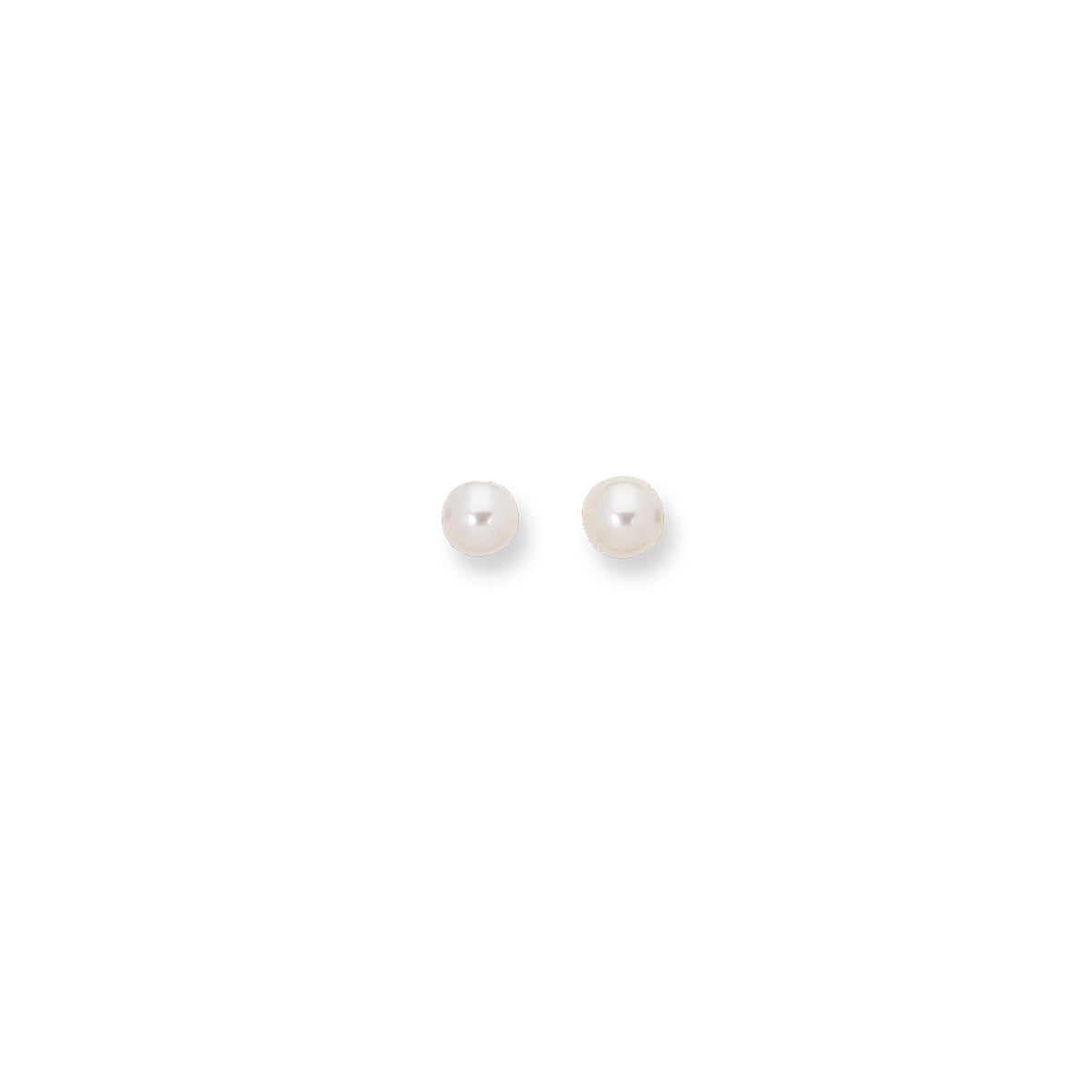14k Gold Pearl Stud Earring