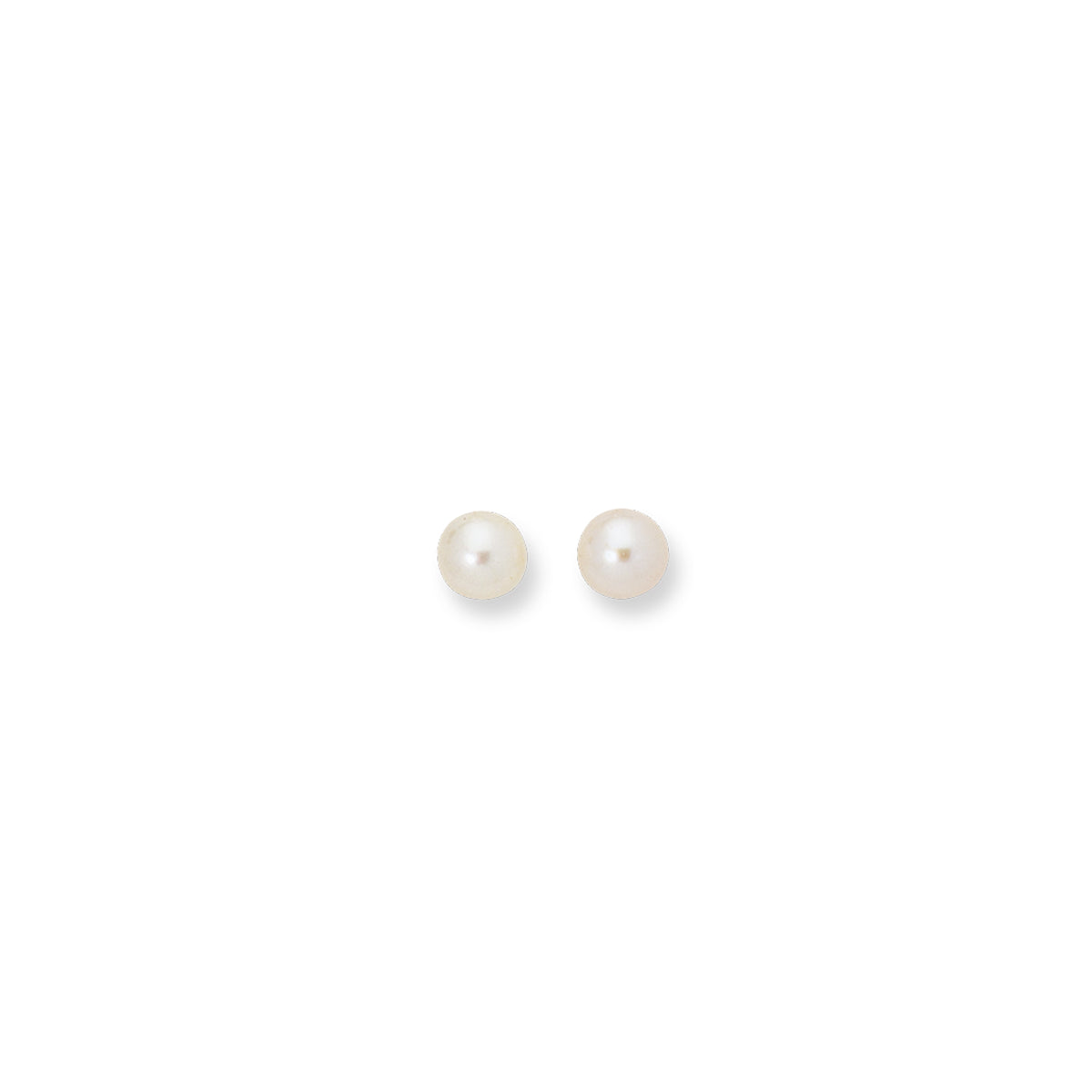 14k Gold Pearl Stud Earring