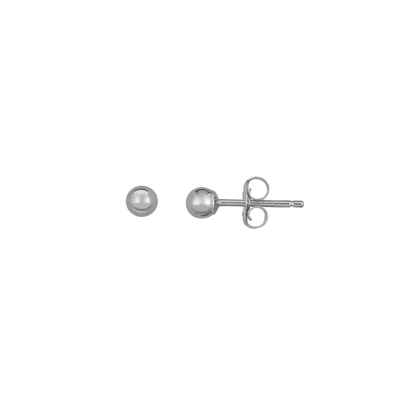 14K Gold Polished  Post Earring