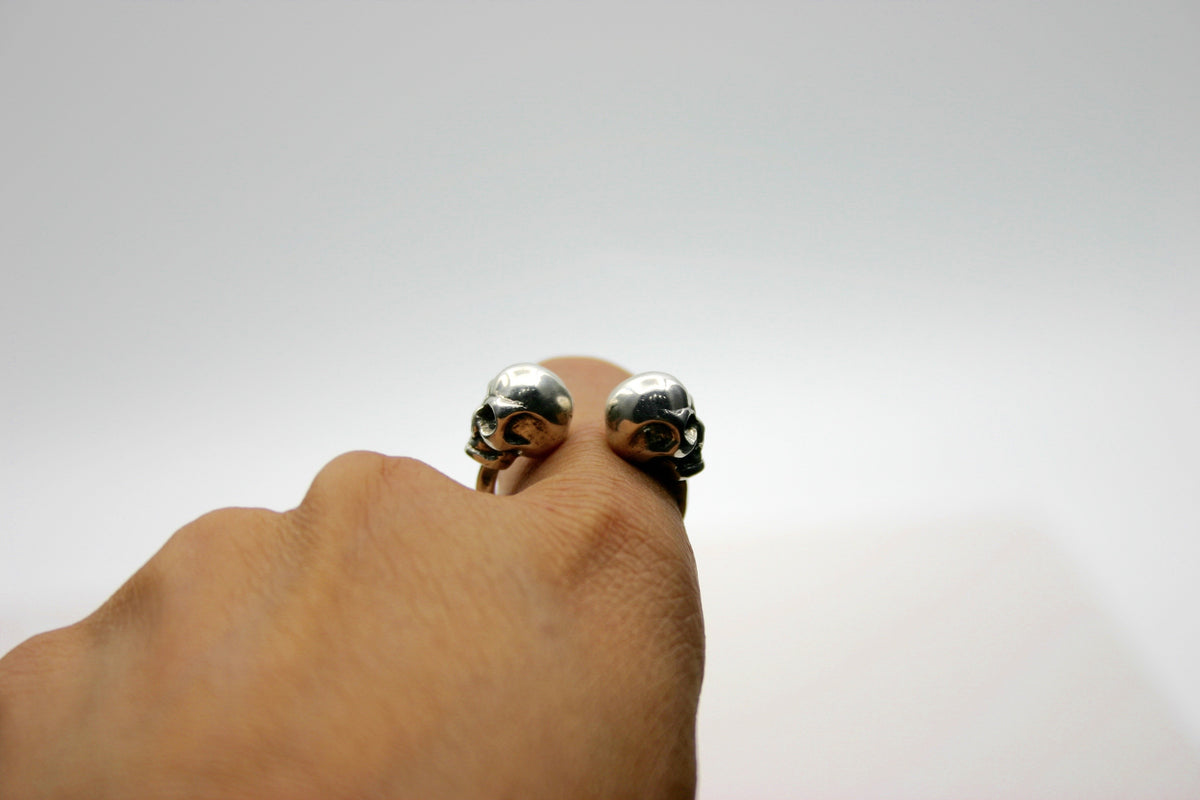 GEMINI SKULL RING image 4