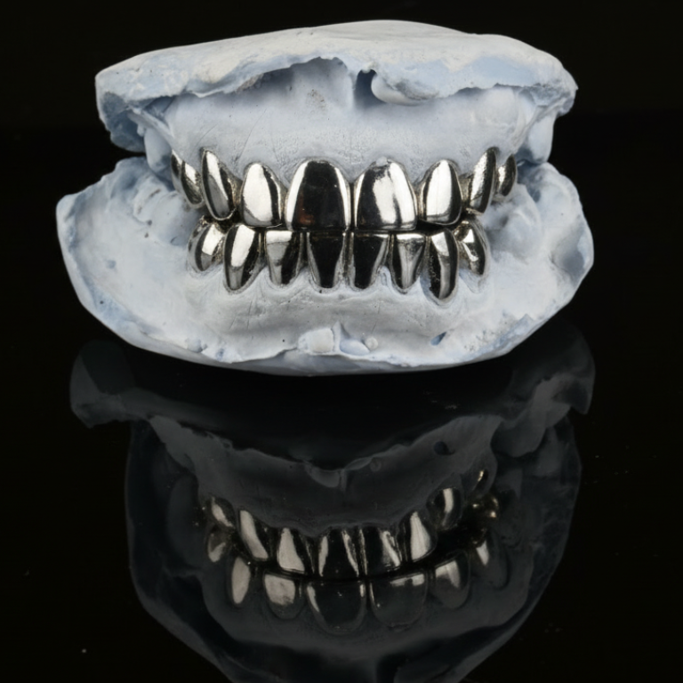 STERLING SILVER  GRILLZ