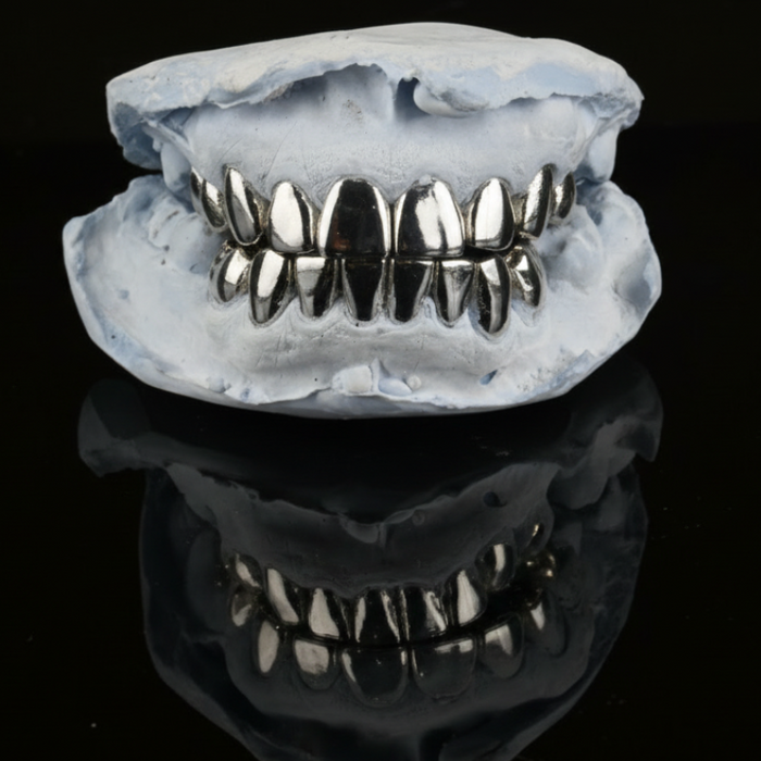 STERLING SILVER  GRILLZ