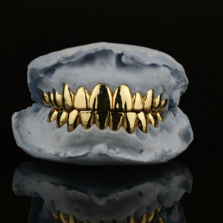 SOLID GOLD GRILLZ
